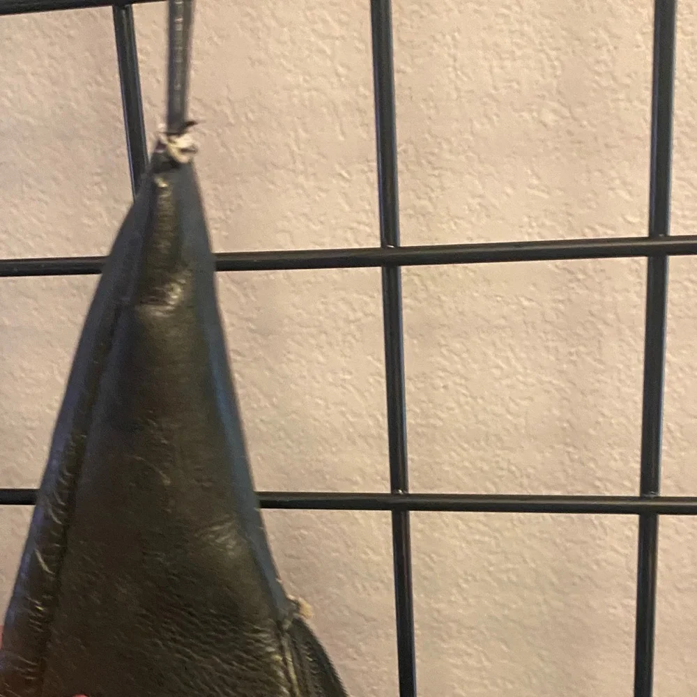 HOBO Classic Black Leather Hobo Bag